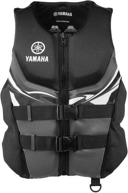Yamaha Motor Corp. Men's Neoprene Two-Buckle PFD Life Jacket Vest