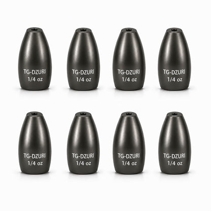 Tungsten Flipping Weights for Bass Fishing