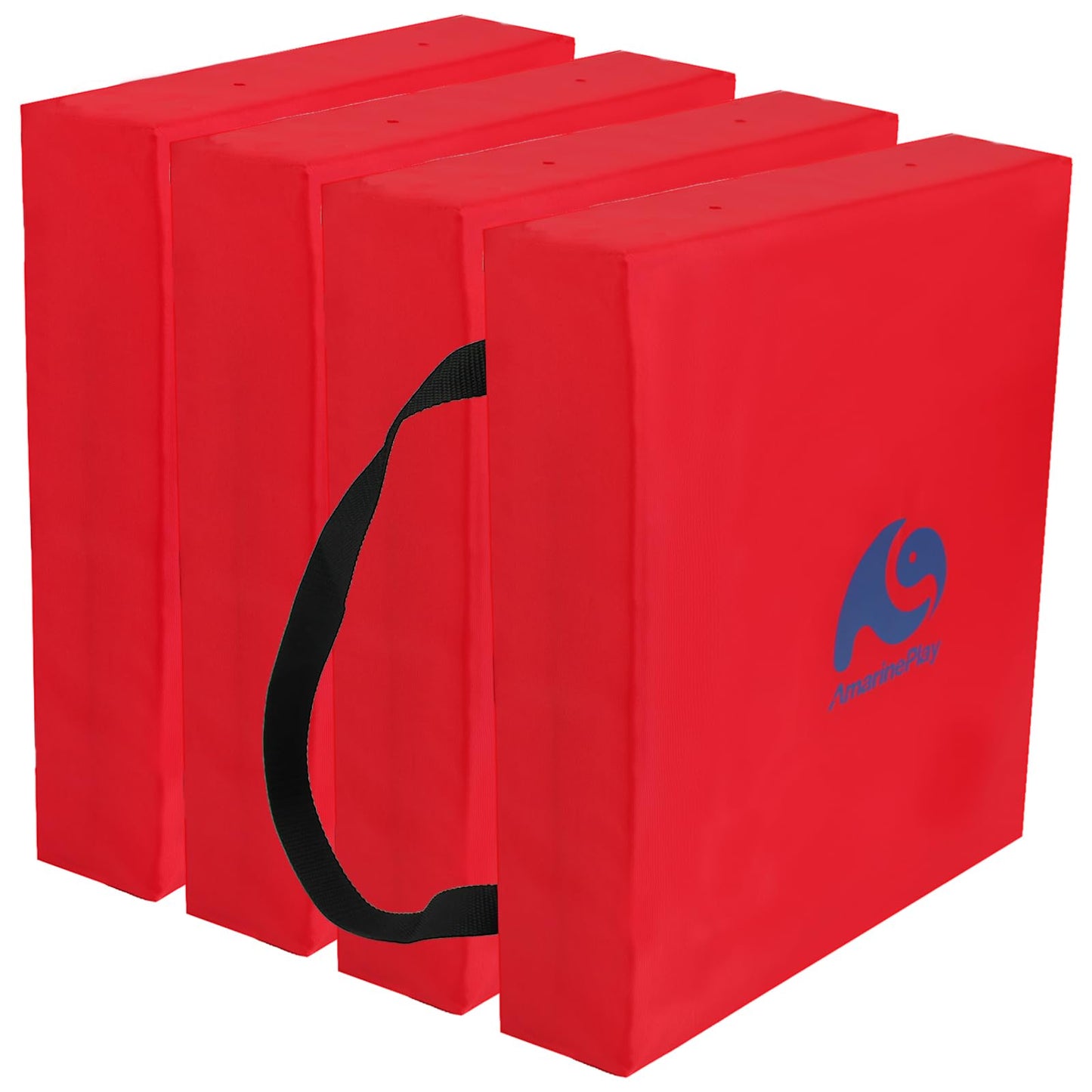 2 Pack Throwable Flotation Cushion, USCG Approved Type IV PFD Boat Throw Seat Cushion Life Preserver