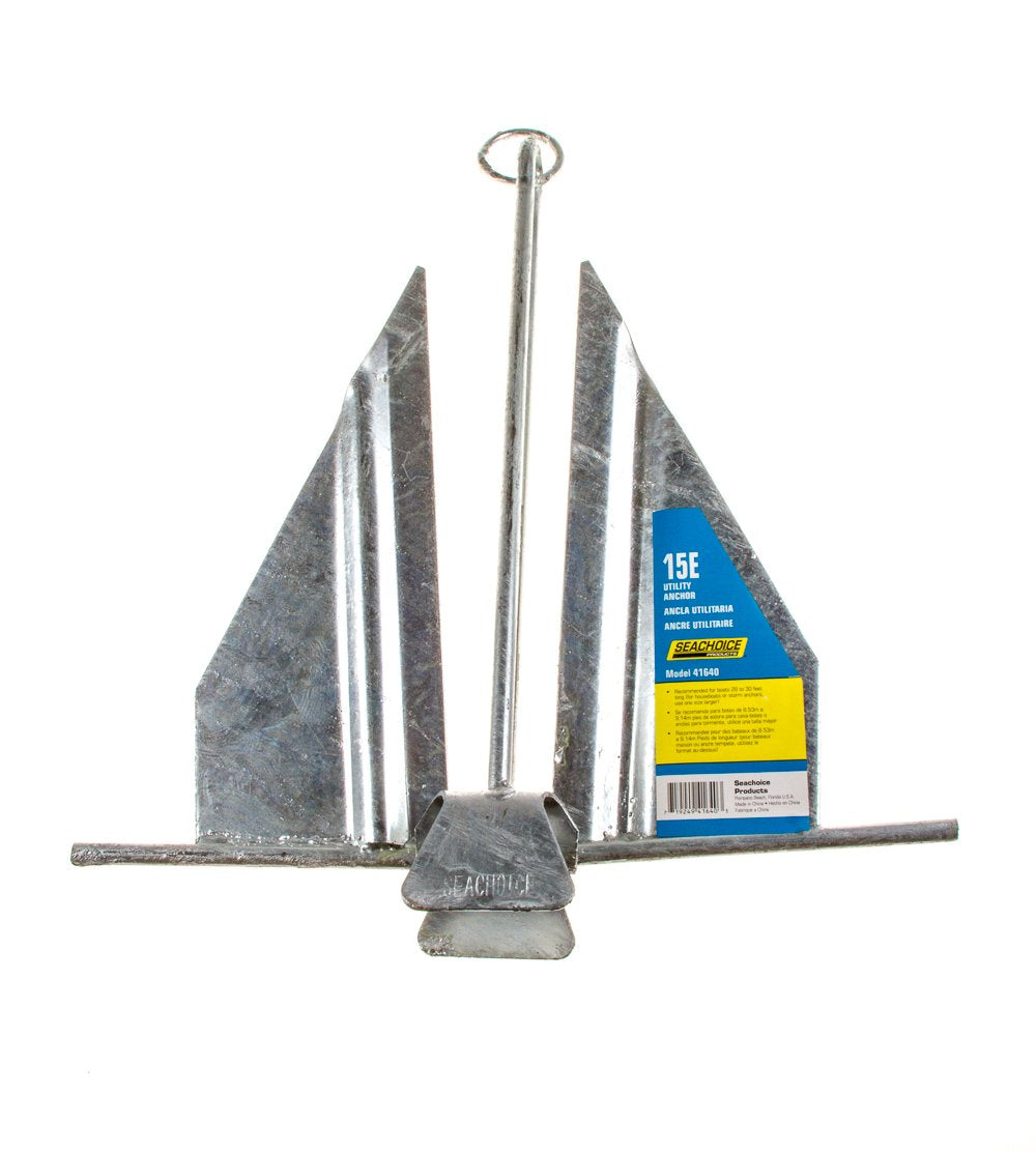 Seachoice Utility Anchor with Slip Ring Shank