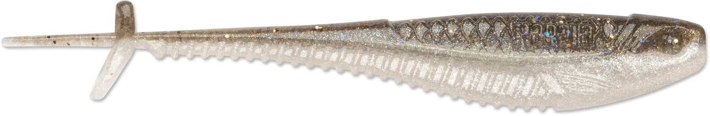 CrushCity Mooch Minnow Soft Plastic Minnow Bait, Natural Profile for Drop Shot, Jig Head & Multi-Species Fishing