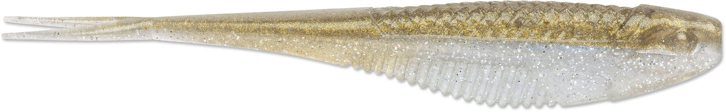 CrushCity Jerk Soft Plastic Jerkbait Minnow, Erratic Darting Action for Weightless & Jig Head Bass Fishing