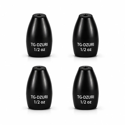 Tungsten Flipping Weights for Bass Fishing