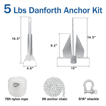Heavy Duty Boat Anchor Kit