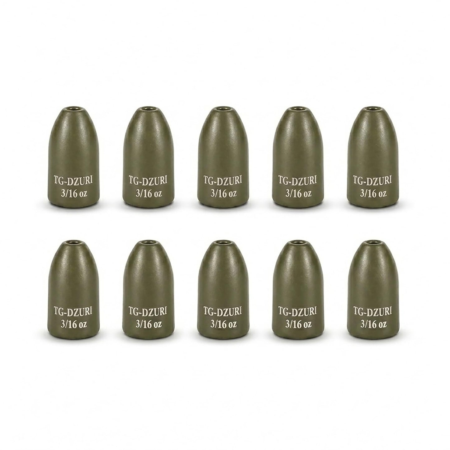 Tungsten Bullet Fishing Weights