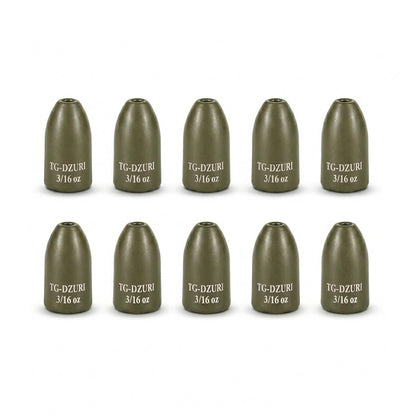 Tungsten Bullet Fishing Weights
