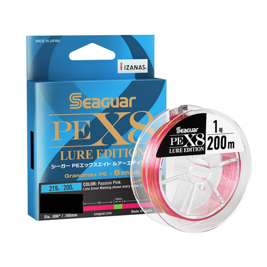 Seaguar JDM PEX8 Lure Edition Micro-Braid Fishing Line