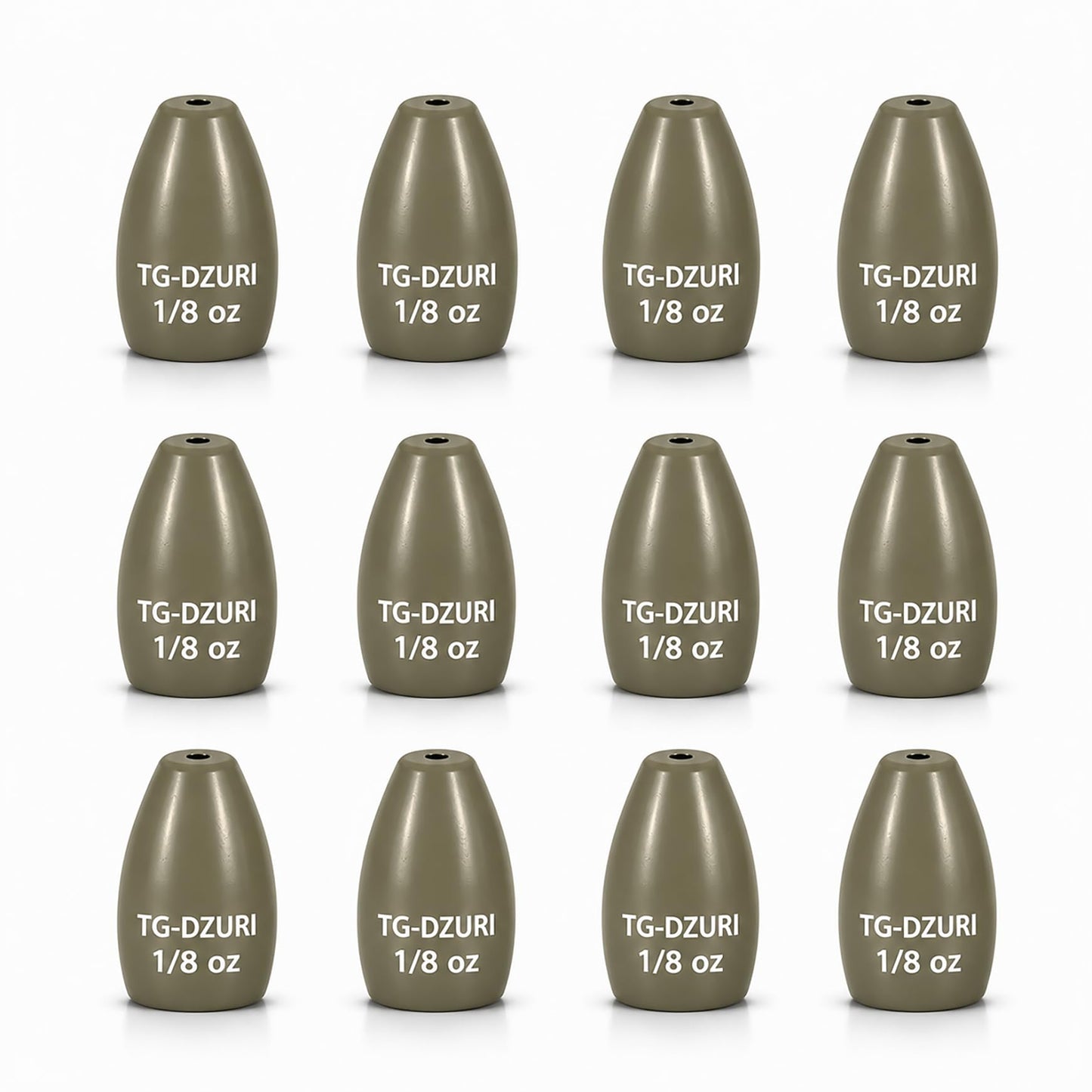 Tungsten Flipping Weights for Bass Fishing