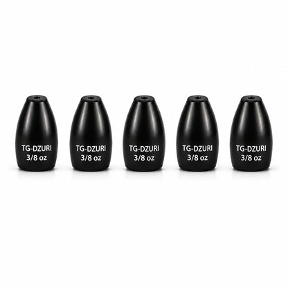 Tungsten Flipping Weights for Bass Fishing