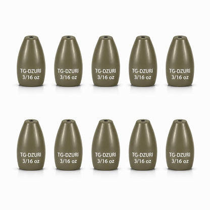 Tungsten Flipping Weights for Bass Fishing