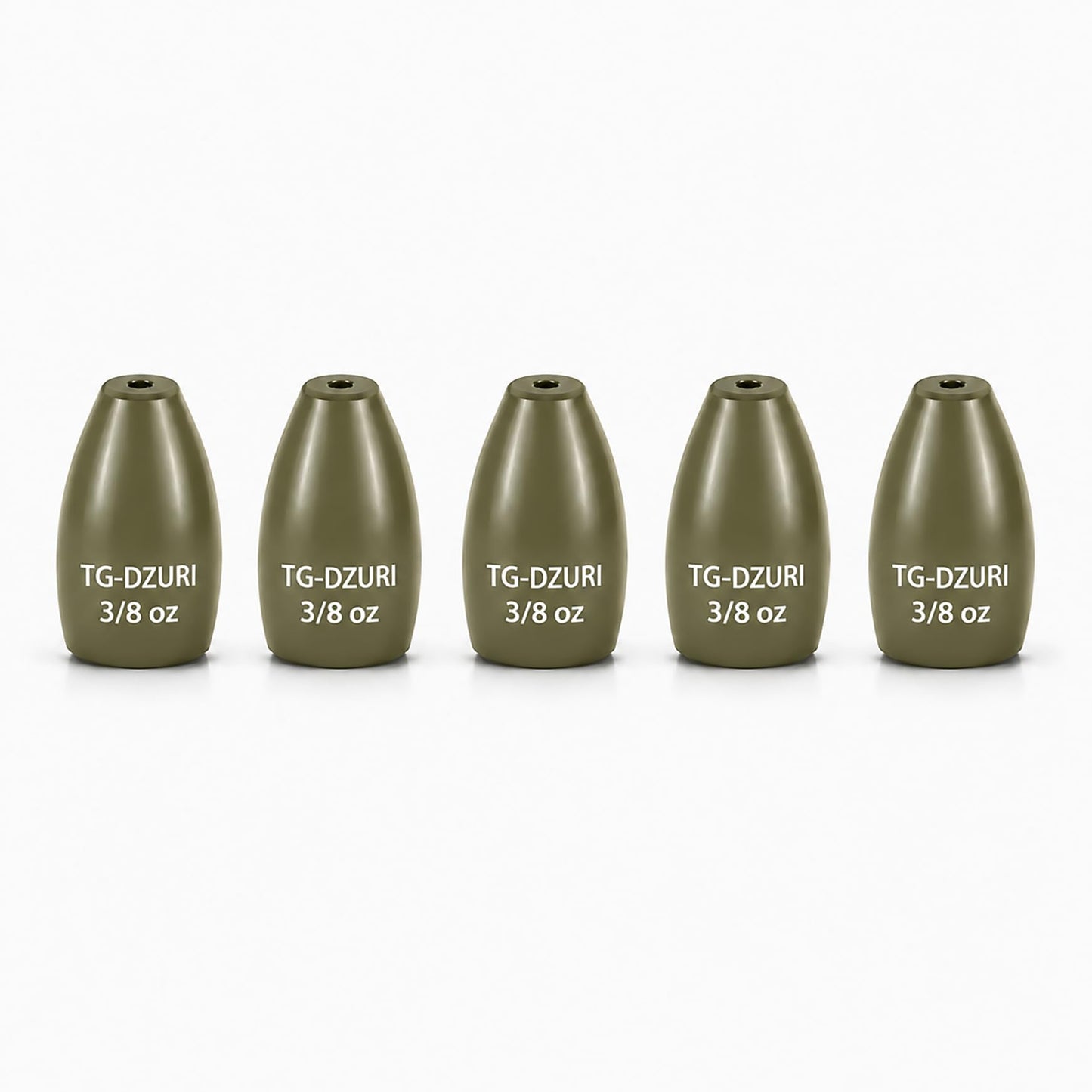 Tungsten Flipping Weights for Bass Fishing