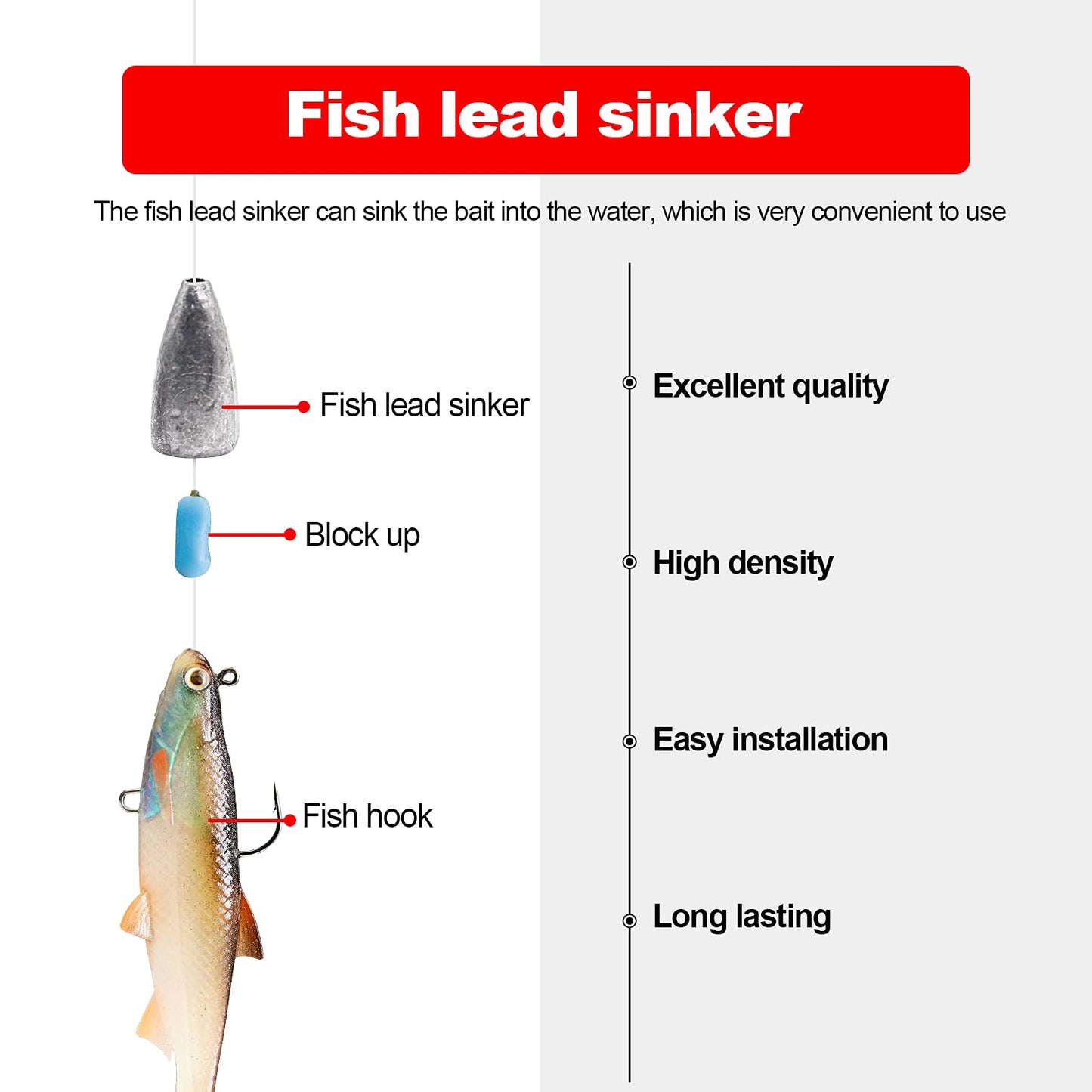 Lead Fishing Weight Sinkers