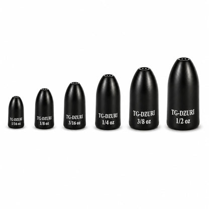 Tungsten Bullet Fishing Weights