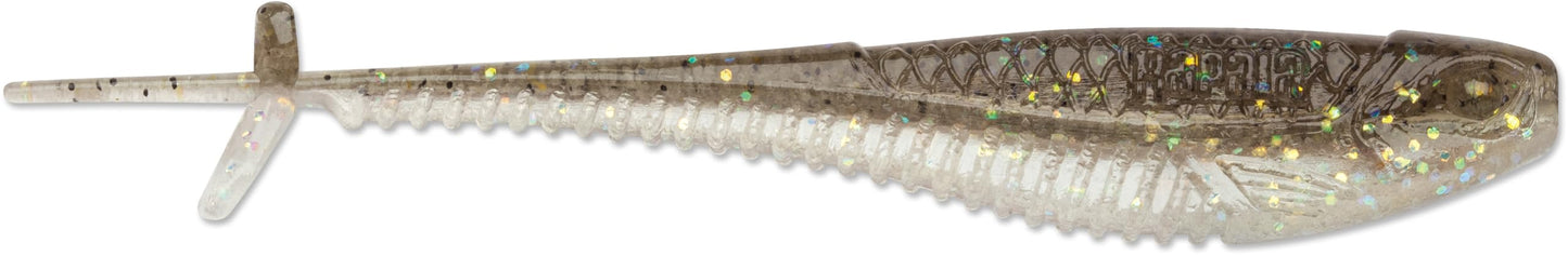CrushCity Mooch Minnow Soft Plastic Minnow Bait, Natural Profile for Drop Shot, Jig Head & Multi-Species Fishing
