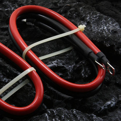 2 AWG Gauge Battery Cables Set with Terminals