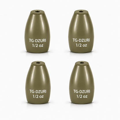 Tungsten Flipping Weights for Bass Fishing