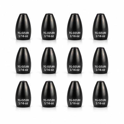 Tungsten Flipping Weights for Bass Fishing