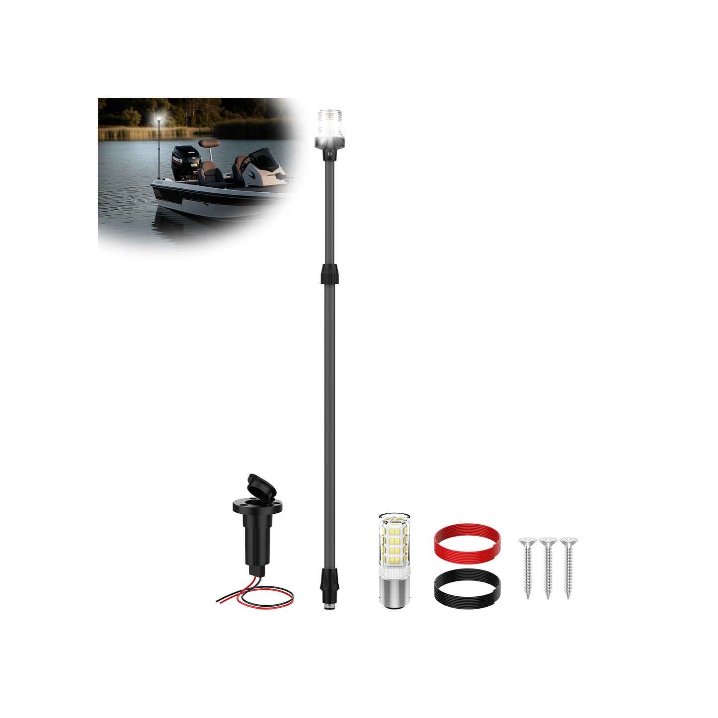 Boat Stern Light Anchor Light