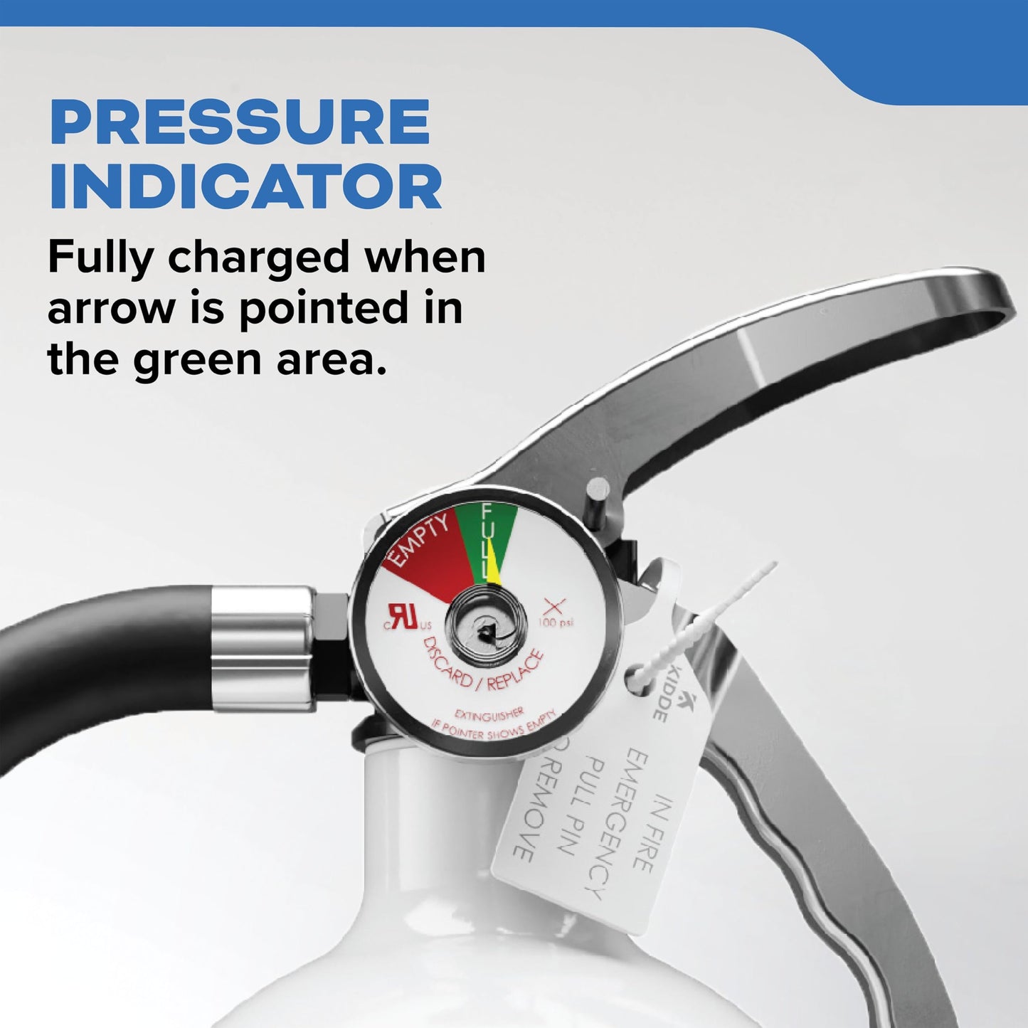 Kidde Fire Extinguisher for Boats, Single-Use 10BC