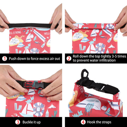 Waterproof First Aid Kit Roll Top Boat Emergency Kit