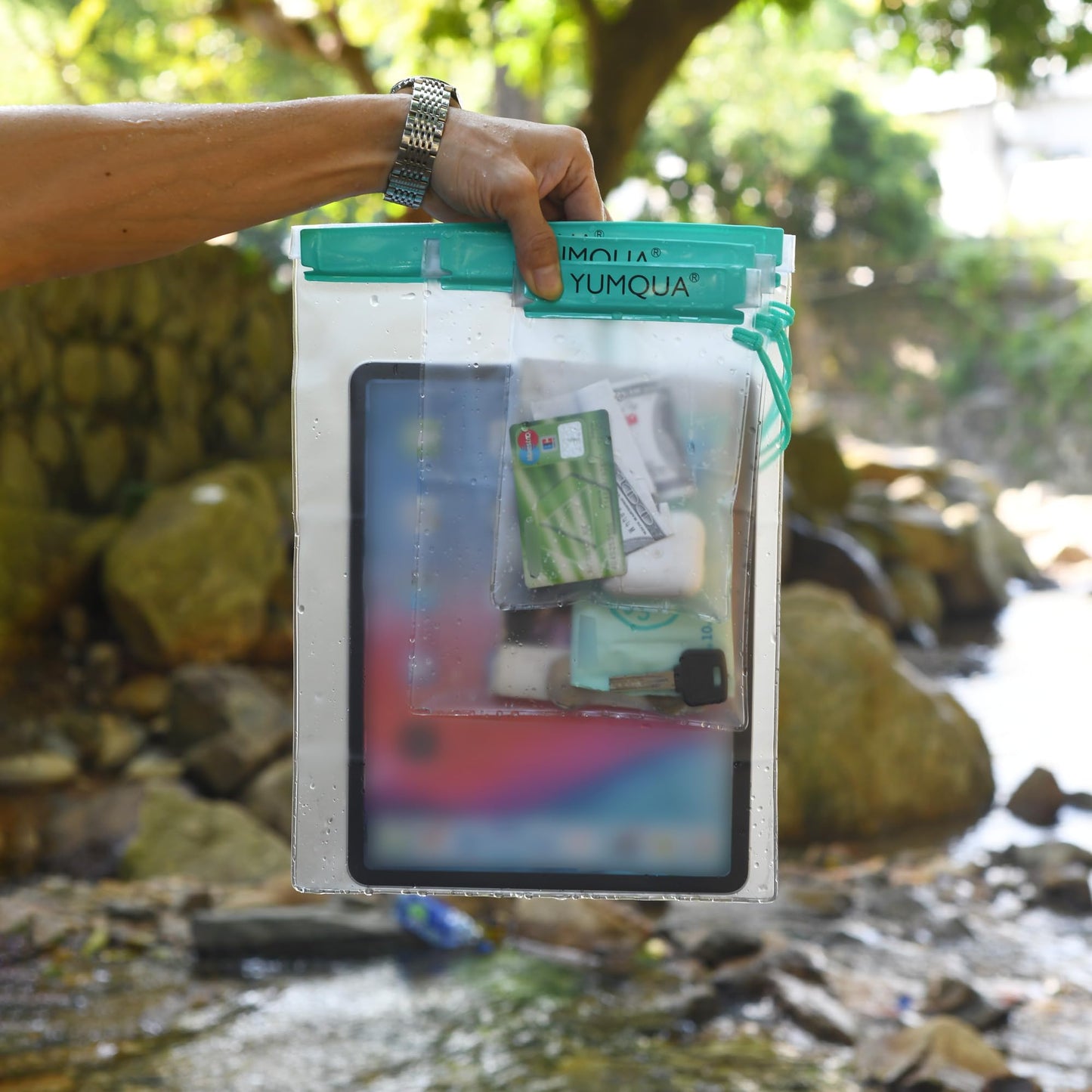 YUMQUA Clear Waterproof Bag