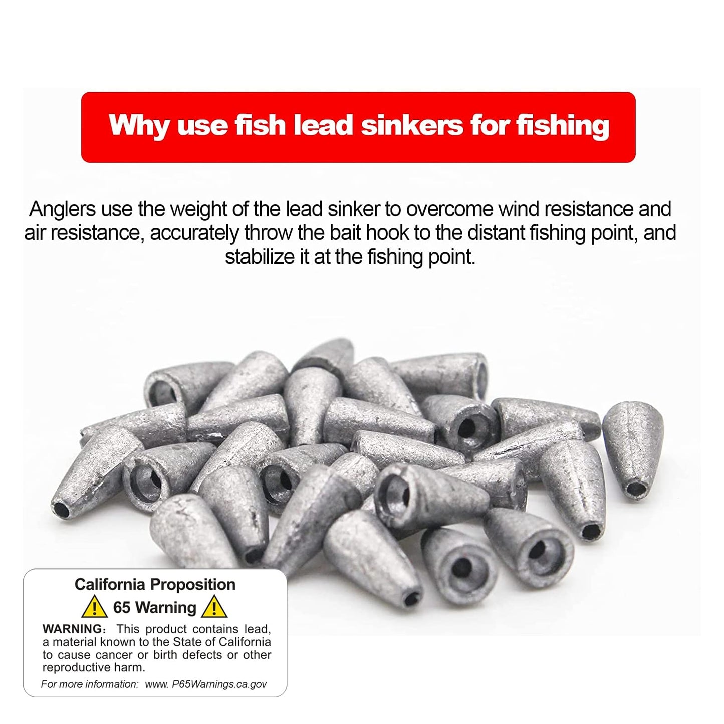 Lead Fishing Weight Sinkers