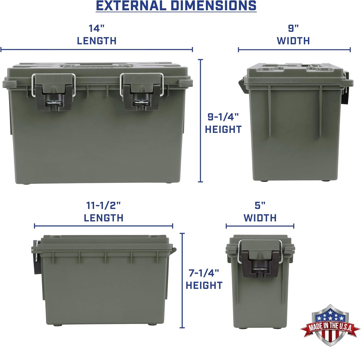Sheffield 12636 Ammo Storage Box