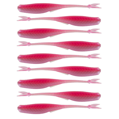 6th Sense Juggle Minnow – Bass Fishing Lure | Multi-Purpose Soft Plastic for Spinnerbaits, Swim Jigs, Bladed Jigs, Underspins, Jig Heads, and Finesse Rigs