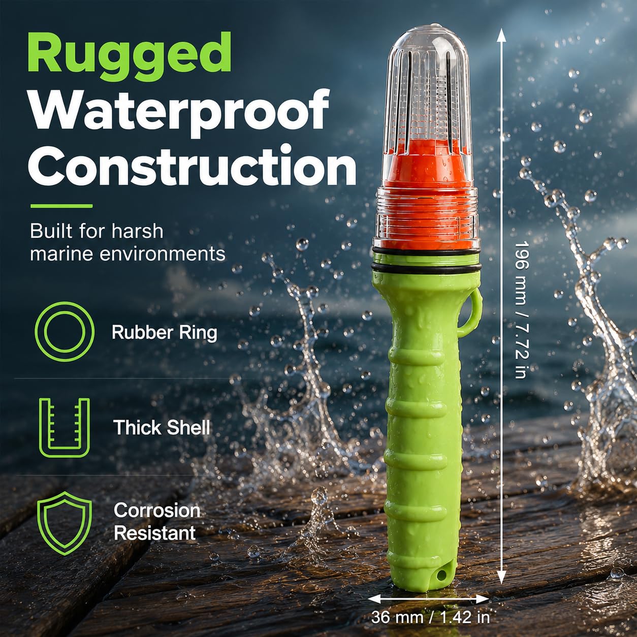3 PCS Boat Flares, Coast Guard Approved