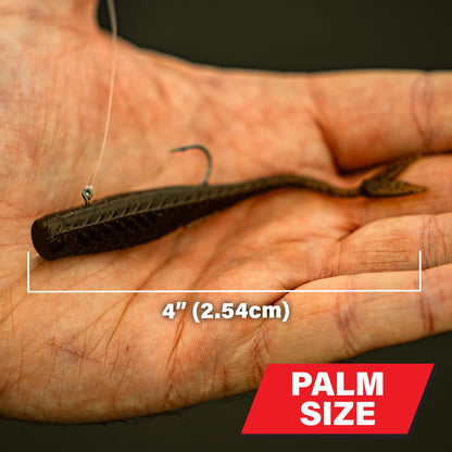 6th Sense Juggle Minnow – Bass Fishing Lure | Multi-Purpose Soft Plastic for Spinnerbaits, Swim Jigs, Bladed Jigs, Underspins, Jig Heads, and Finesse Rigs