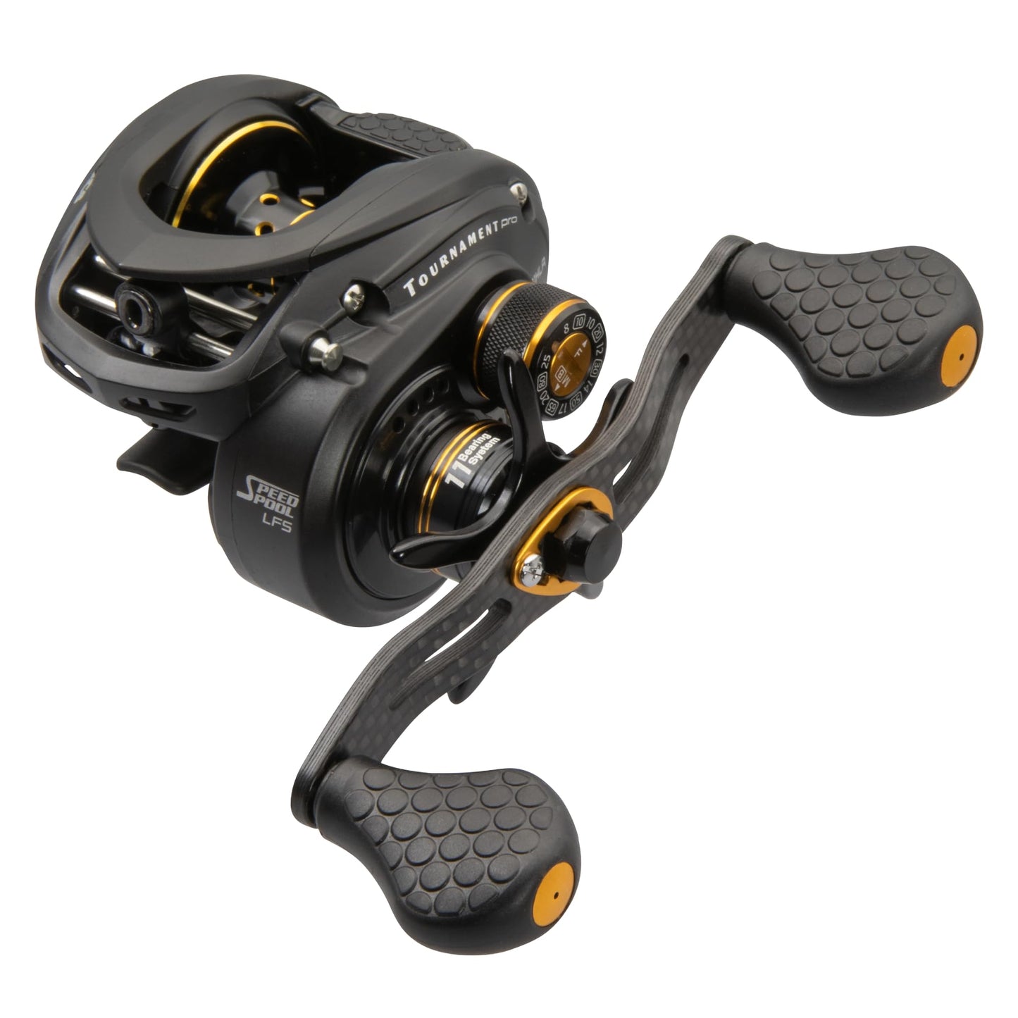 Lew's Tournament Pro LFS Speed Spool Baitcast Fishing Reel, Aluminum Frame, Premium 11 Stainless Steel Ball Bearings