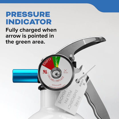 Kidde Fire Extinguisher for Boats, Single-Use 10BC