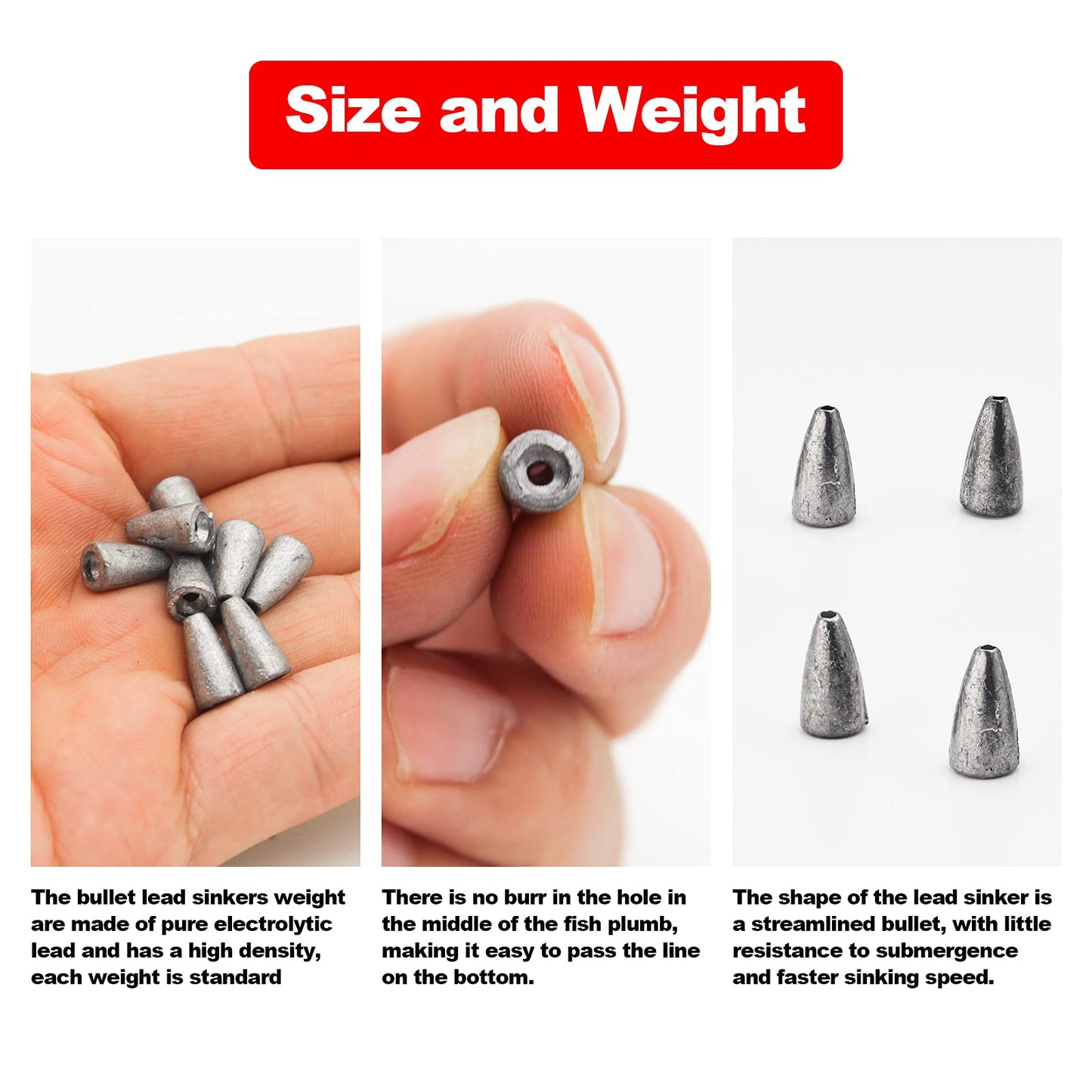 Lead Fishing Weight Sinkers