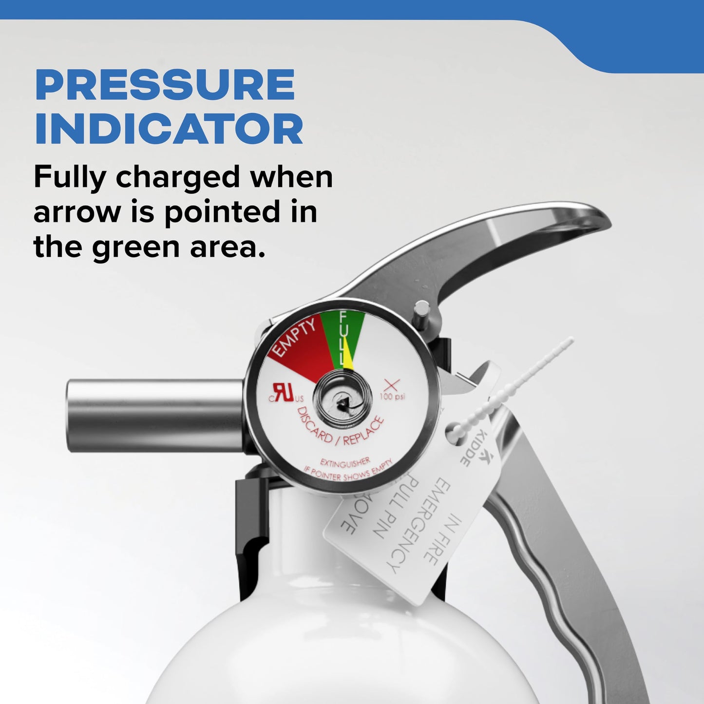 Kidde Fire Extinguisher for Boats, Single-Use 10BC