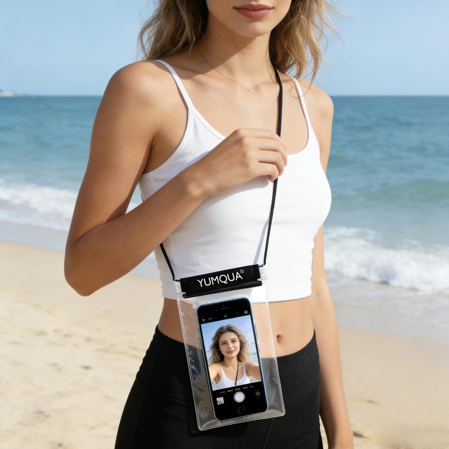 YUMQUA Clear Waterproof Bag