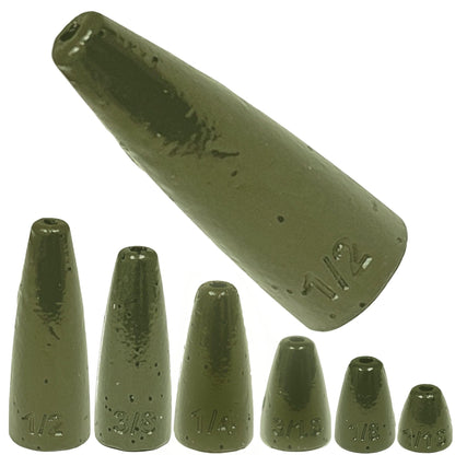 Reaction Tackle Lead Worm Weights