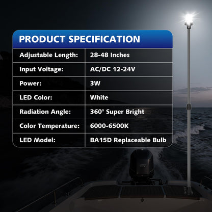 Boat Stern Light Anchor Light