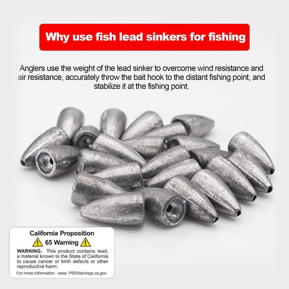 Lead Fishing Weight Sinkers