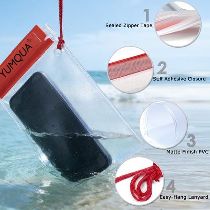 YUMQUA Clear Waterproof Bag
