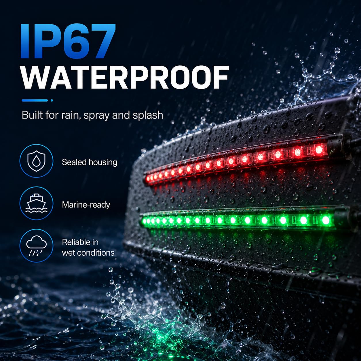 Navigation Lights - LED Bow Lights