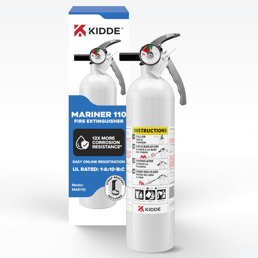 Kidde Fire Extinguisher for Boats, Single-Use 10BC