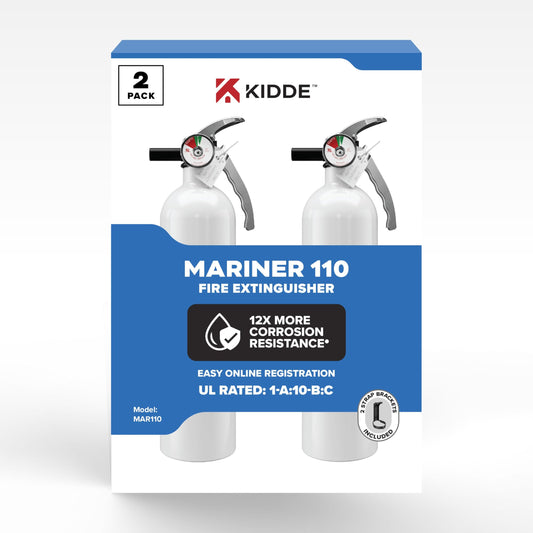 Kidde Fire Extinguisher for Boats, Single-Use 10BC
