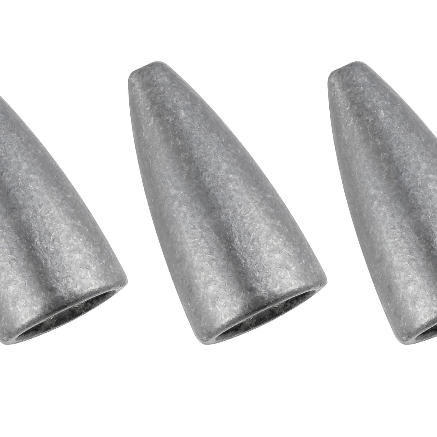 Dr.Fish 50 Pack Bullet Fishing Sinkers Worm Weights Lead Fishing Weights