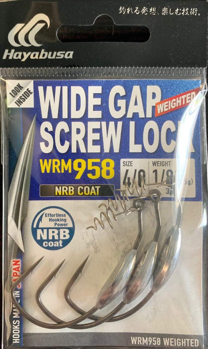 Hayabusa Wide Gap Screw Lock Weighted