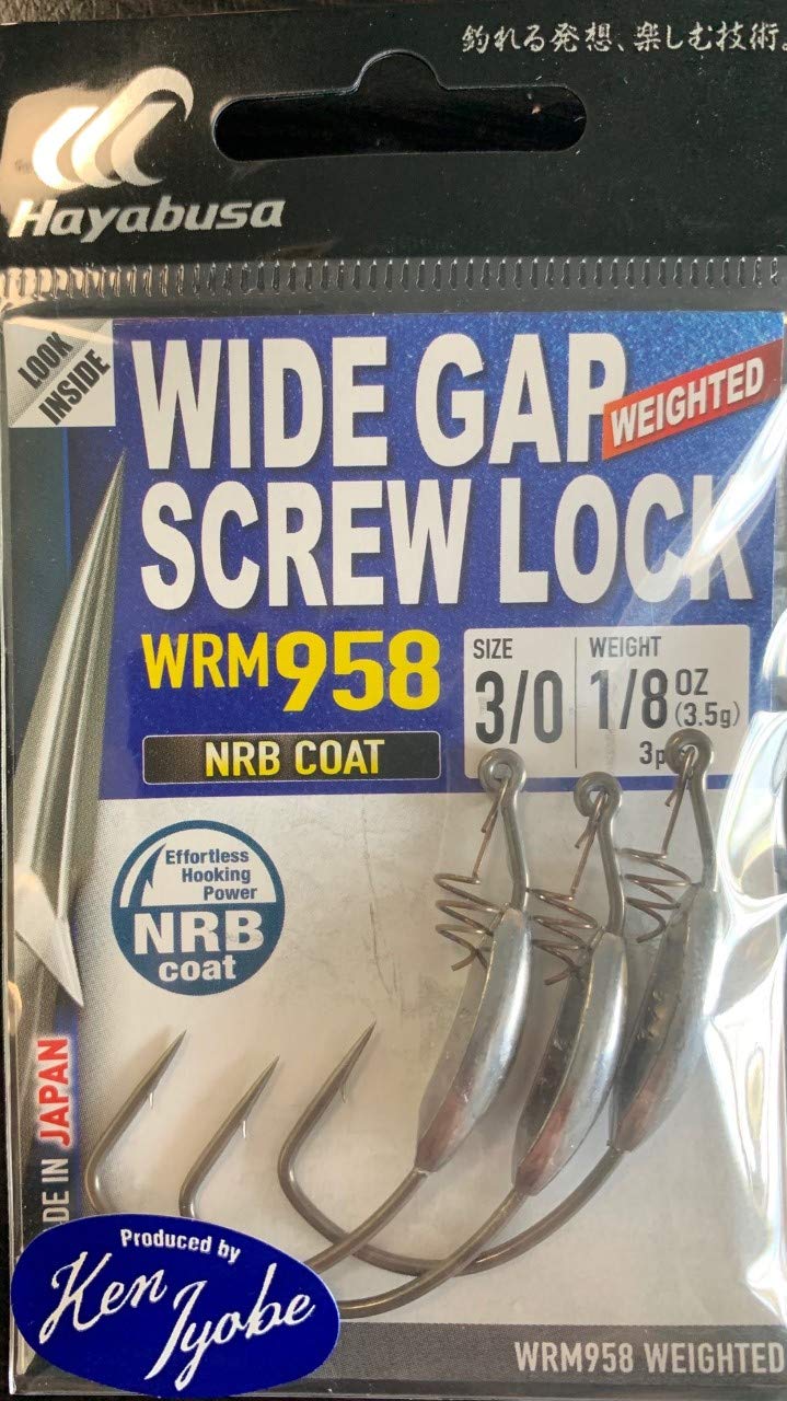 Hayabusa Wide Gap Screw Lock Weighted