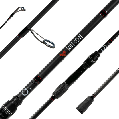 6th Sense – Milliken MasterClass Rod – Bass Fishing Casting & Spinning Rods – Tournament-Ready Sensitivity & Strength