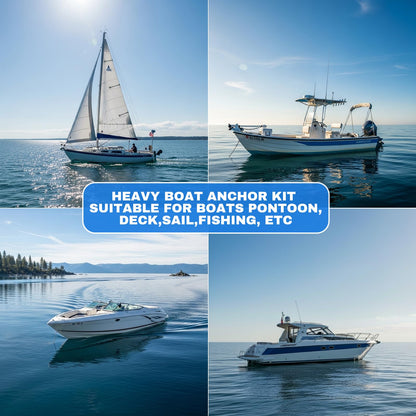 Heavy Duty Boat Anchor Kit