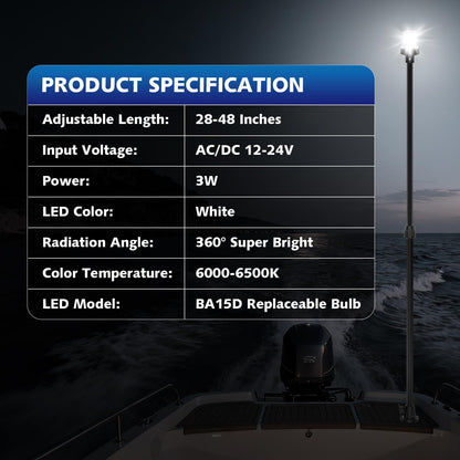 Boat Stern Light Anchor Light