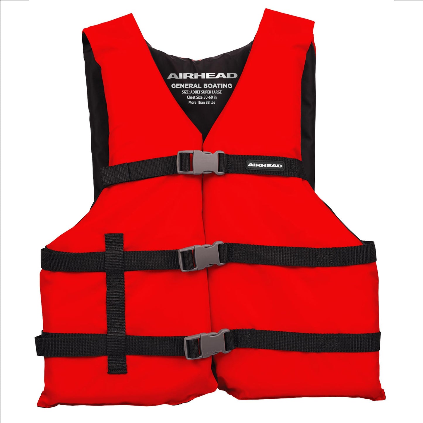 Airhead General Purpose Life Jacket for Adults & Kids - US Coast Guard Approved Life Vest