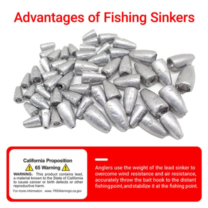 Lead Fishing Weight Sinkers